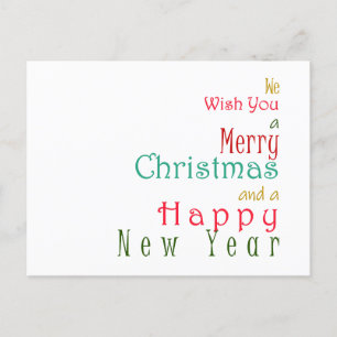 Wir wünschen Ihnen frohe Weihnachten und ein glück