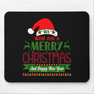 Wir wünschen Ihnen frohe Weihnachten und viel Glüc Mousepad
