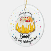 Wir wünschen Ihnen in dieser Feriensaison nichts S Keramik Ornament (Links)