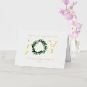 Wir wünschen Ihnen Liebe Frieden und Freude Weihna (Orchidee)