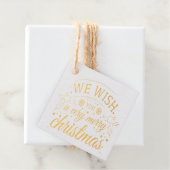 Wir wünschen Ihnen sehr frohe Weihnachts-Script Go Geschenkanhänger (Mit Box)