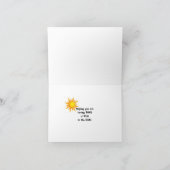 Wir wünschen Ihnen viel Spaß in der Sonne Karte (Innenseite)