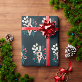 Wir wünschen Ihnen viel Spaß, Weihnachten Candy Ca Geschenkpapier