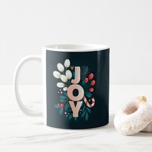 Wir wünschen Ihnen viel Spaß, Weihnachten Candy Ca Kaffeetasse (Mit Donut)