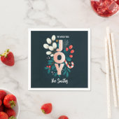 Wir wünschen Ihnen viel Spaß, Weihnachten Candy Ca Serviette (Beispiel)