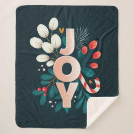 Wir wünschen Ihnen viel Spaß, Weihnachten Candy Ca Sherpadecke