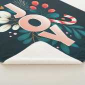 Wir wünschen Ihnen viel Spaß, Weihnachten Candy Ca Sherpadecke (3/4)