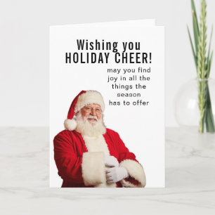 Wir wünschen Ihnen WEIHNACHTSFREUDE Karte