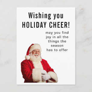 Wir wünschen Ihnen WEIHNACHTSFREUDE Postkarte