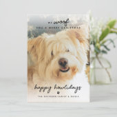 Wir würden dir frohe Weihnachten schenken | Foto (Stehend Vorderseite)