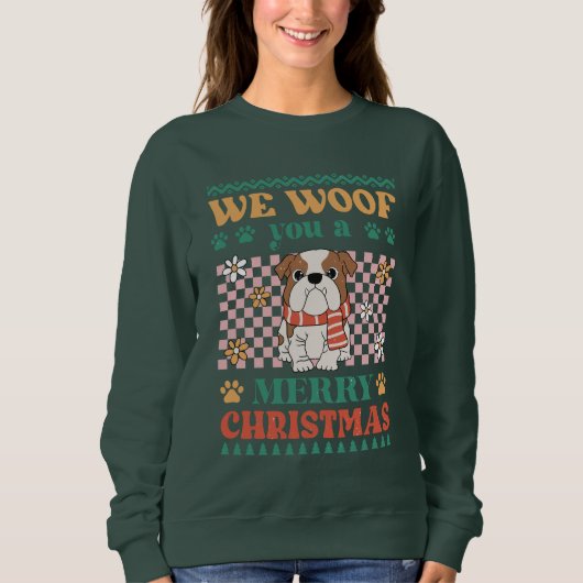 Wir würden dir frohe Weihnachten schenken Sweatshirt (Vorderseite)