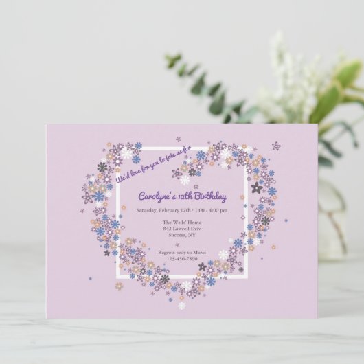 Wir würden Liebe haben, dass Sie uns beitreten Einladung (Stehend Vorderseite)