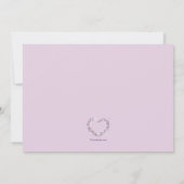 Wir würden Liebe haben, dass Sie uns beitreten Einladung (Rückseite)