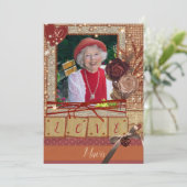 Wir würden uns freuen, wenn Sie uns bei Celebrati Einladung (Stehend Vorderseite)