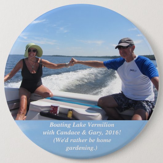 Wir würden vielmehr im Garten arbeiten! Sandy u. Button (Vorderseite)