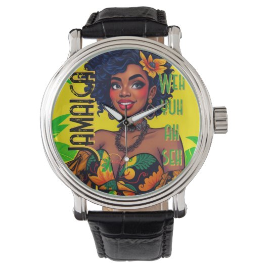 Wir yuh ah seh armbanduhr (Vorderseite)
