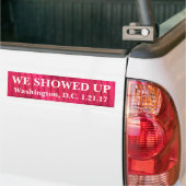 Wir zeigten uns Washington, DC Autoaufkleber (Auf Lkw)