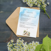 Wir zelten nicht, wir glampen teepee zeltes Brautp Einladung