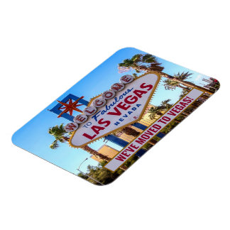 Wir zogen nach Las Vegas New Zuhause Magnet