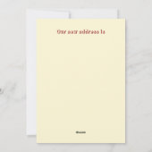 Wir zogen nach Portugal Feiertagskarte (Rückseite)