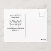 Wir zogen nach Toronto Canada Skyline Foto Moving Postkarte (Rückseite)