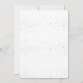 Wir zogen Weihnachtsfeiertage ins Foto Ankündigung (Rückseite)