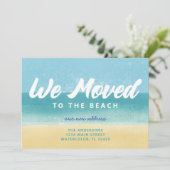 Wir zogen zur Ankündigung zur Bewegung des Strande (Stehend Vorderseite)