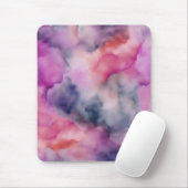Wirbel aus lila Marmor  Mousepad (Mit Mouse)