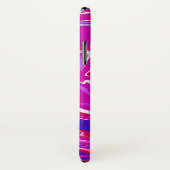 Wirbel aus rosa und Lila Marmor Case-Mate iPhone Hülle (Hinten/Rechts)