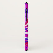 Wirbel aus rosa und Lila Marmor Case-Mate iPhone Hülle (Hinten/Links)