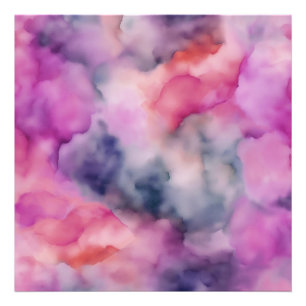 Wirbel aus violettem Marmor Fotodruck