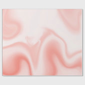 Wirbel aus weichem Rose-Gold Geschenkpapier (Flach)