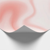 Wirbel aus weichem Rose-Gold Geschenkpapier (Ecke)