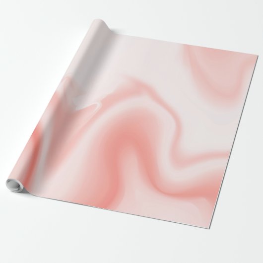 Wirbel aus weichem Rose-Gold Geschenkpapier (Ungerollt)