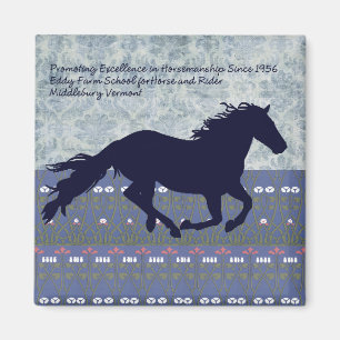 Wirbel-Bauernhof-Schule für Pferd und Reiter Magnet