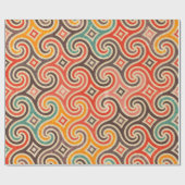 Wirbel-Beispielmuster Geschenkpapier (Flach)