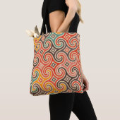 Wirbel-Beispielmuster Tasche (Von Nahem)