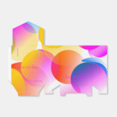 Wirbel der Farbvorschubbox - anpassen Geschenkschachtel (Ungefaltet)