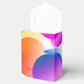 Wirbel der Farbvorschubbox - anpassen Geschenkschachtel (Geöffnet)