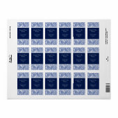 Wirbel der Marine, Adressenaufkleber Adressaufkleber (Vorne)