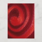 Wirbel der Nagellack Postkarte (Vorderseite)