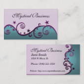 Wirbel der Stern-N Visitenkarte (Vorne/Hinten)