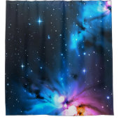 Wirbel der Sterne Duschvorhang (Vorderseite)