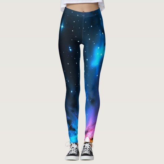 Wirbel der Sterne Leggings (Vorderseite)