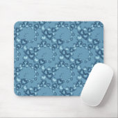Wirbel des Herzens, Light Blue-MOUSEPAD Mousepad (Mit Mouse)