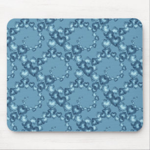 Wirbel des Herzens, Light Blue-MOUSEPAD Mousepad