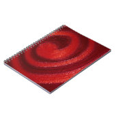 Wirbel des Nagellacks Notizblock (Linke Seite)