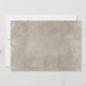 Wirbel Einladung (Rückseite)