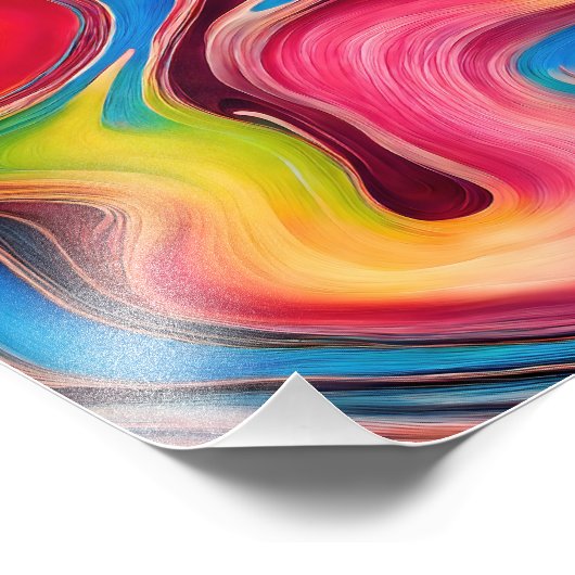 Wirbel Fotodruck (Ecke)