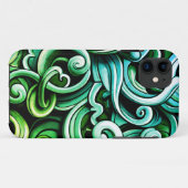 Wirbel für grüne Energie Case-Mate iPhone Hülle (Rückseite (Horizontal))